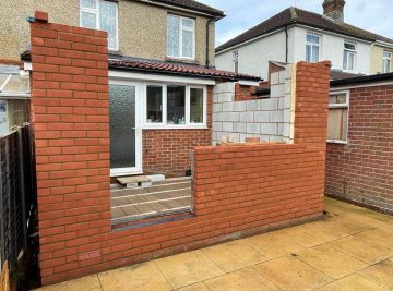 Single Storey Extension Brickwork Southampton